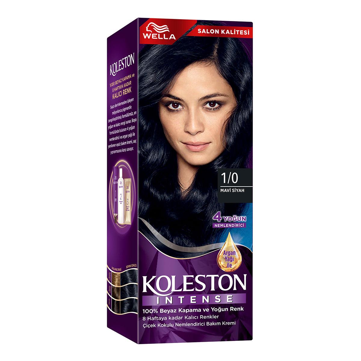 Wella Koleston Intense Hair Dye - Long-Lasting, Moisturizing, 100% Grey Coverage