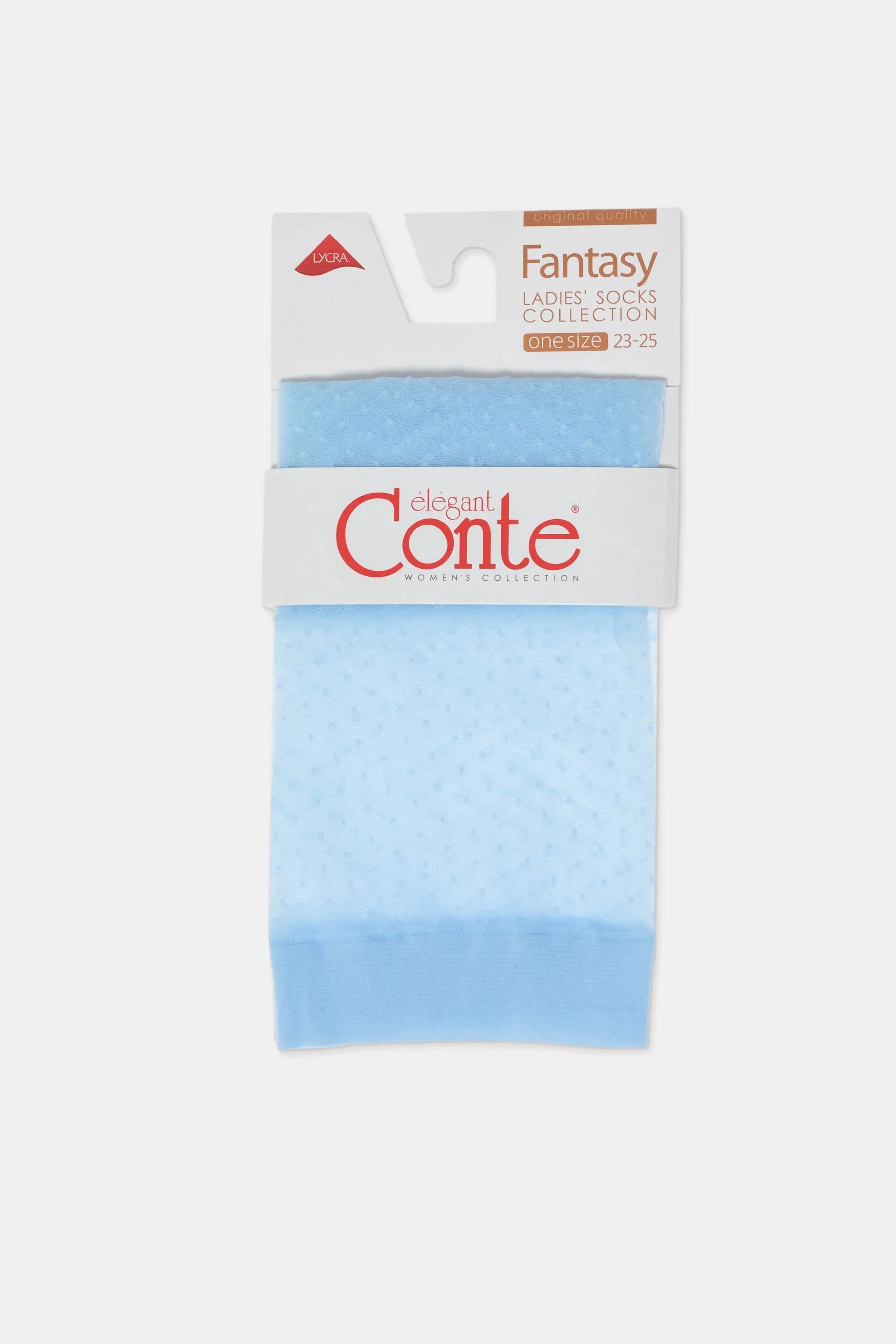 TheRanok.com Socks Conte Fantasy 20 - Polka Dot — fabric or material detail