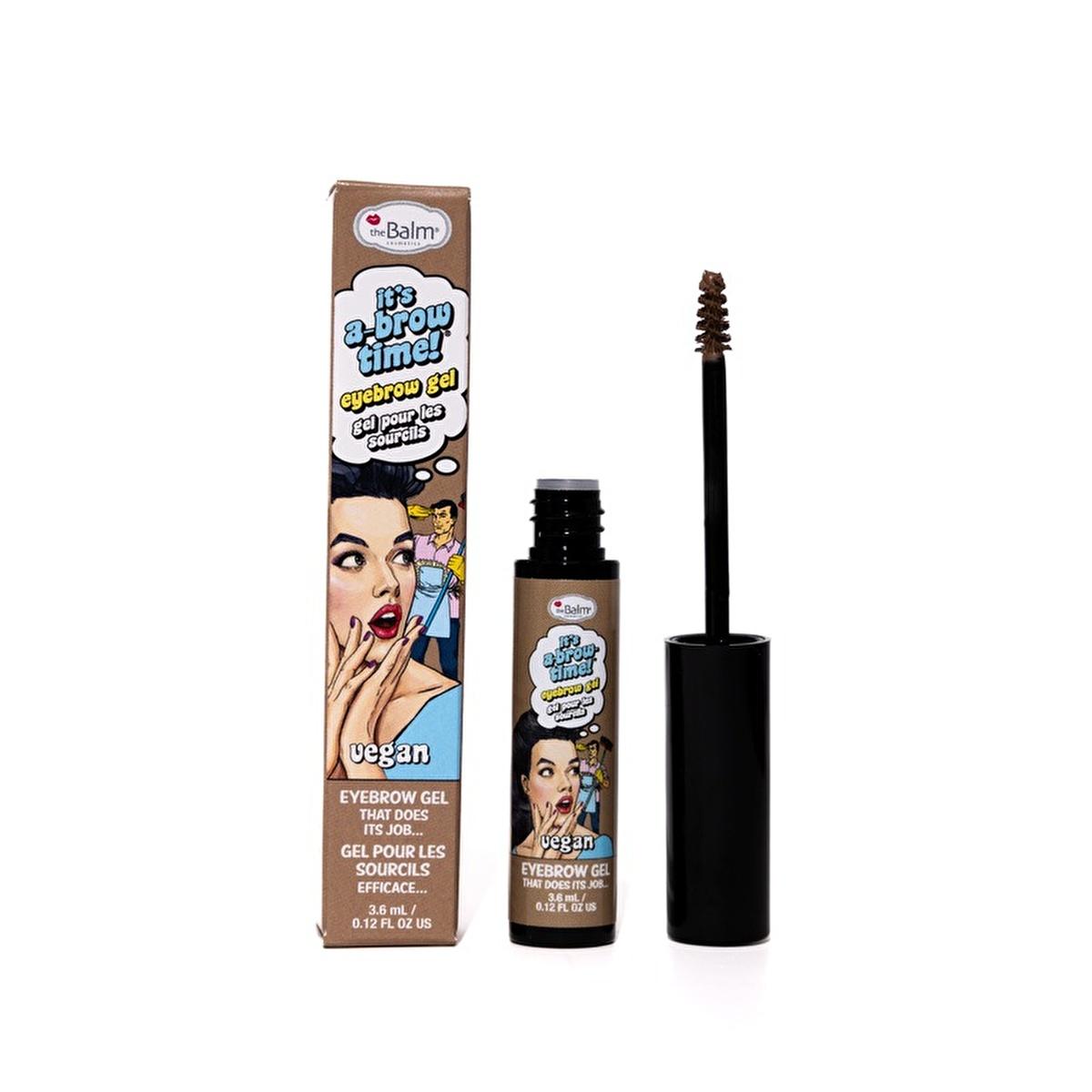 theBalm It's A Brow Time Brow Gel: Long-Lasting Eyebrow Mascara for Perfectly Shaped & Defined Brows