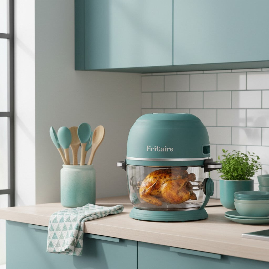 Self-Cleaning Air Fryer™ & Non-Toxic Air Fryer™ - Sage Green – Fritaire, view 3