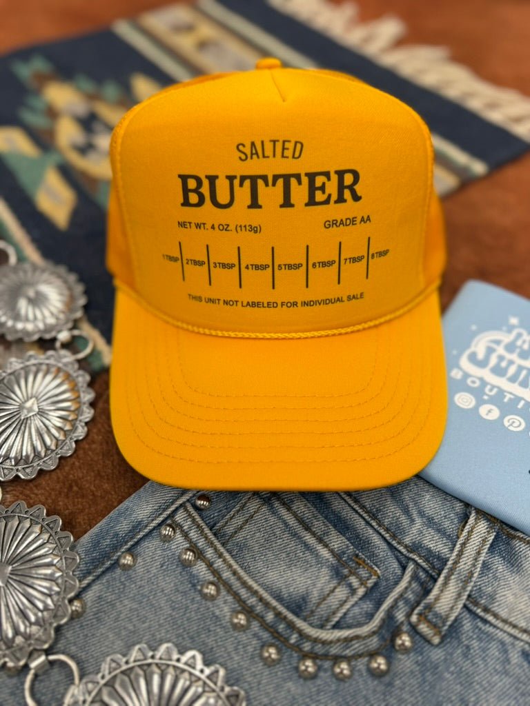 Wild Junkie Salted Butter Stick Trucker Hat — main product shot