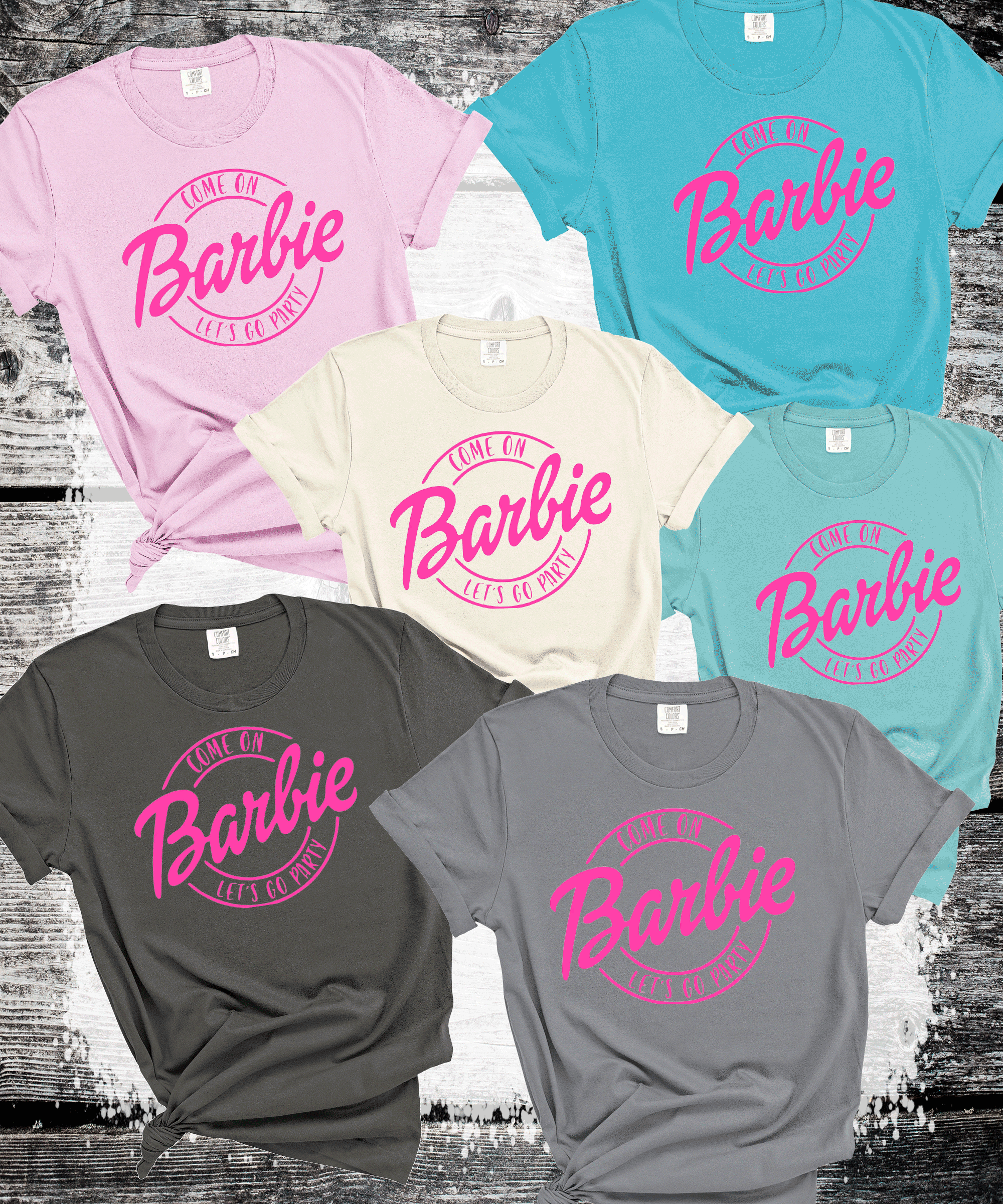 A Blessed Texas Mess Boutique Barbie Coffee T Shirts, Barbenheimer inspired, 90's Tees, Movie Shirts,… — bleached t shirts category context