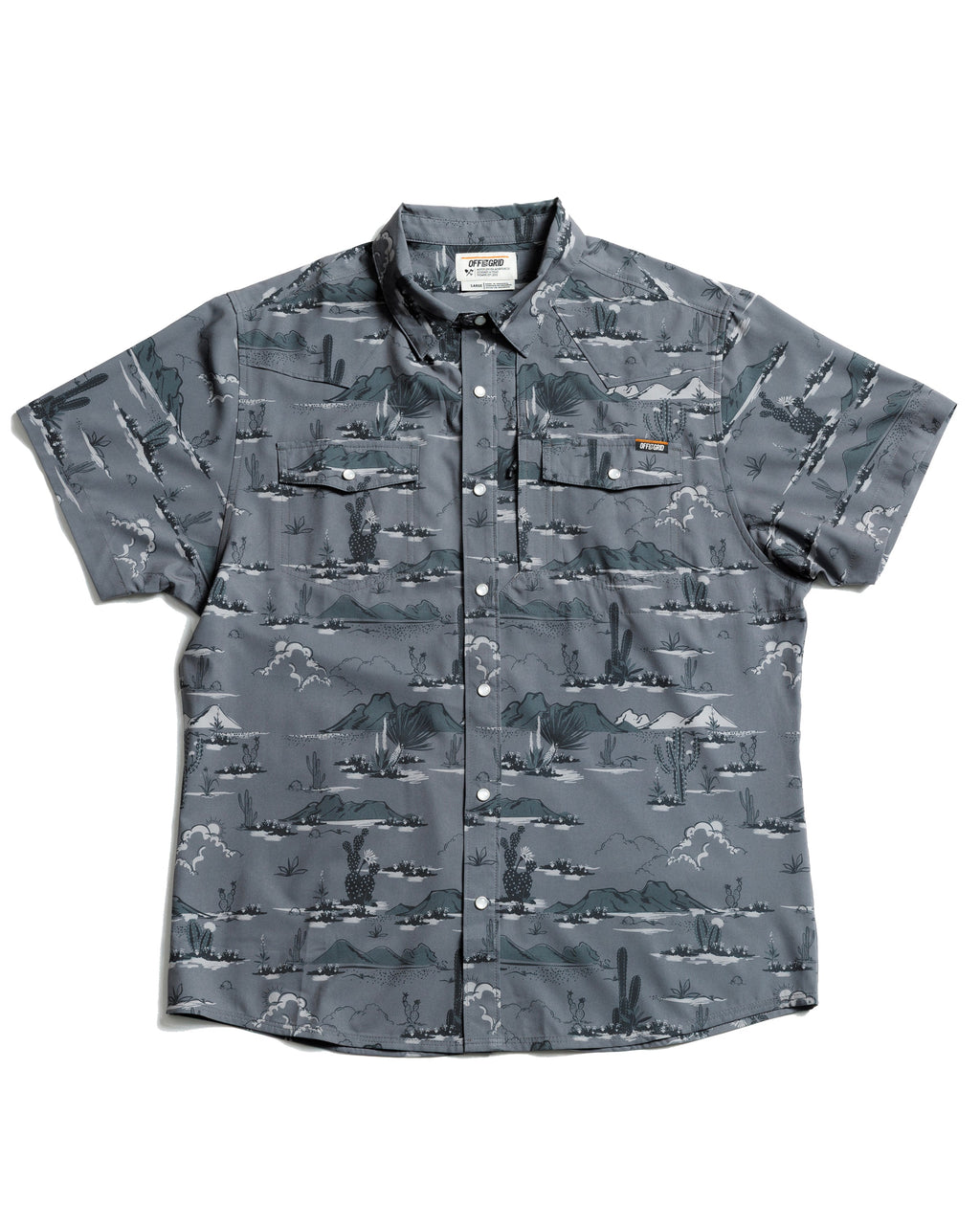 Off The Grid Surplus San Saba SS Shirt - Castlerock — main product shot