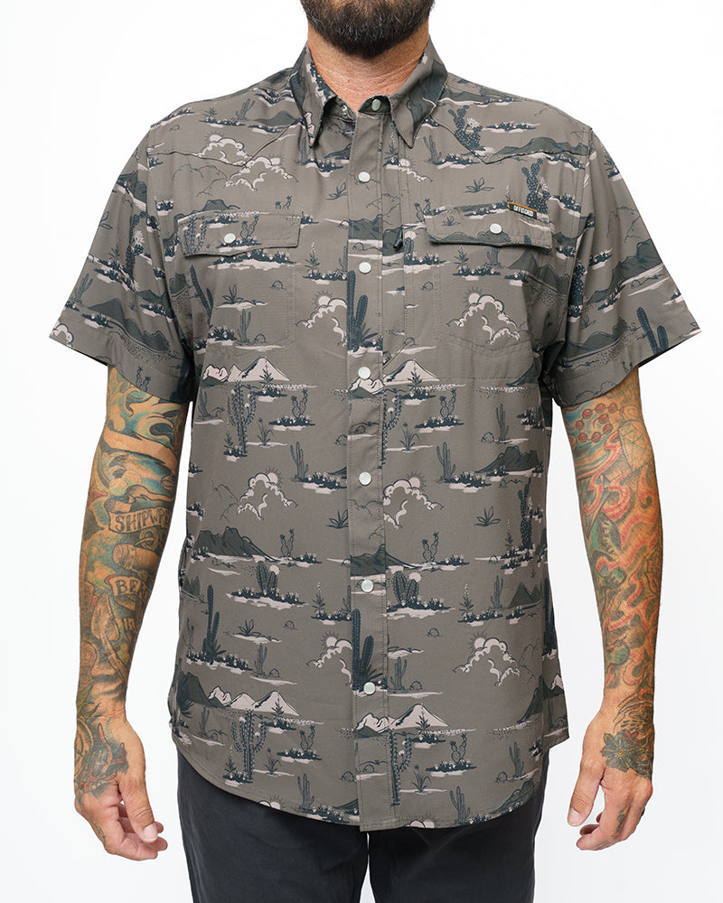 Off The Grid Surplus San Saba SS Shirt - Deadwood — lifestyle context