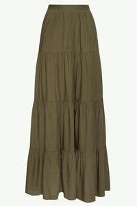 Sana Maxi Skirt - Dark Forest Clothing Veiled 