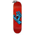 Santa Cruz Screaming Hand Skateboard Deck - 8.0" Red by Skates USA