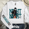A Blessed Texas Mess Boutique Super Bowl Philadelphia Football Sweatshirt, NIGHT NIGHT Saquon Barkley,… — main product shot
