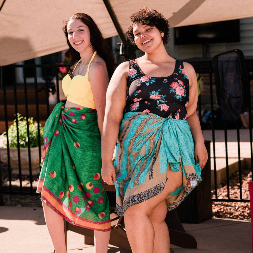 Darn Good Yarn Sari Beach Sarong — clothing and accessories category context