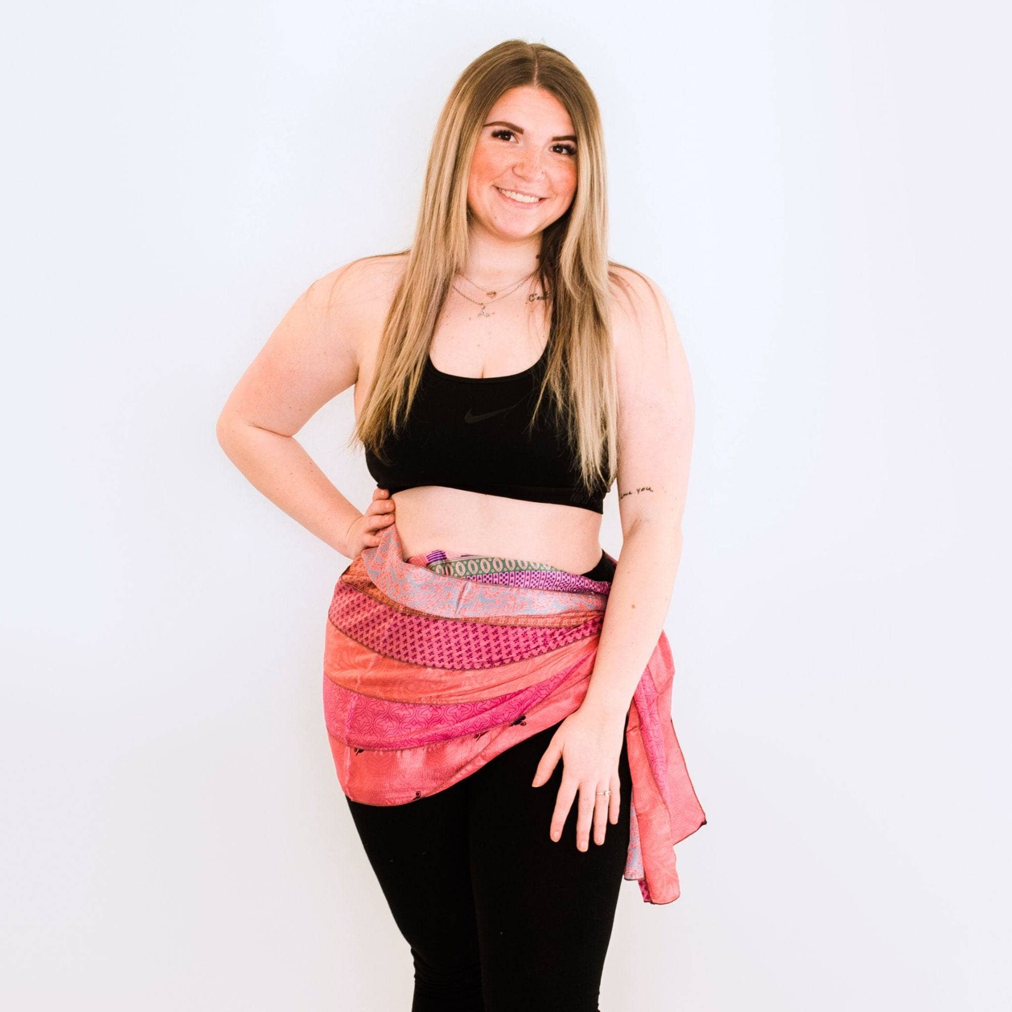 Darn Good Yarn Sari Medley Sarong - Sari Medley Scarf — clothing and accessories category context
