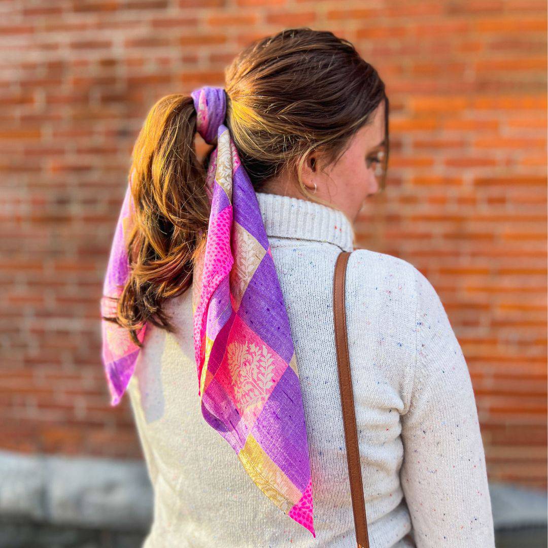 Darn Good Yarn Furoshiki Reusable Wrapping Cloth — clothing and accessories category context