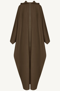 Saria Hooded Zip Front Kaftan Dress - Desert Palm Dresses Veiled 