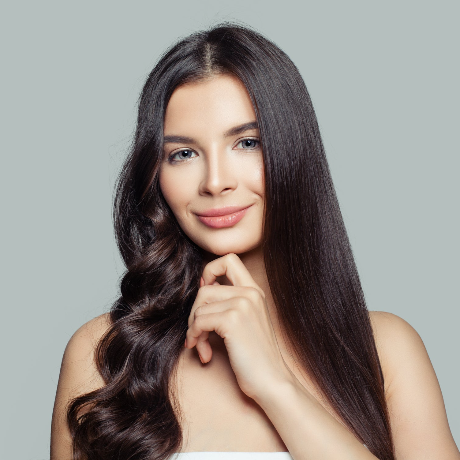 m'Chel Haircare Satin Heatless Curler + Satin Wrap — in-use photo