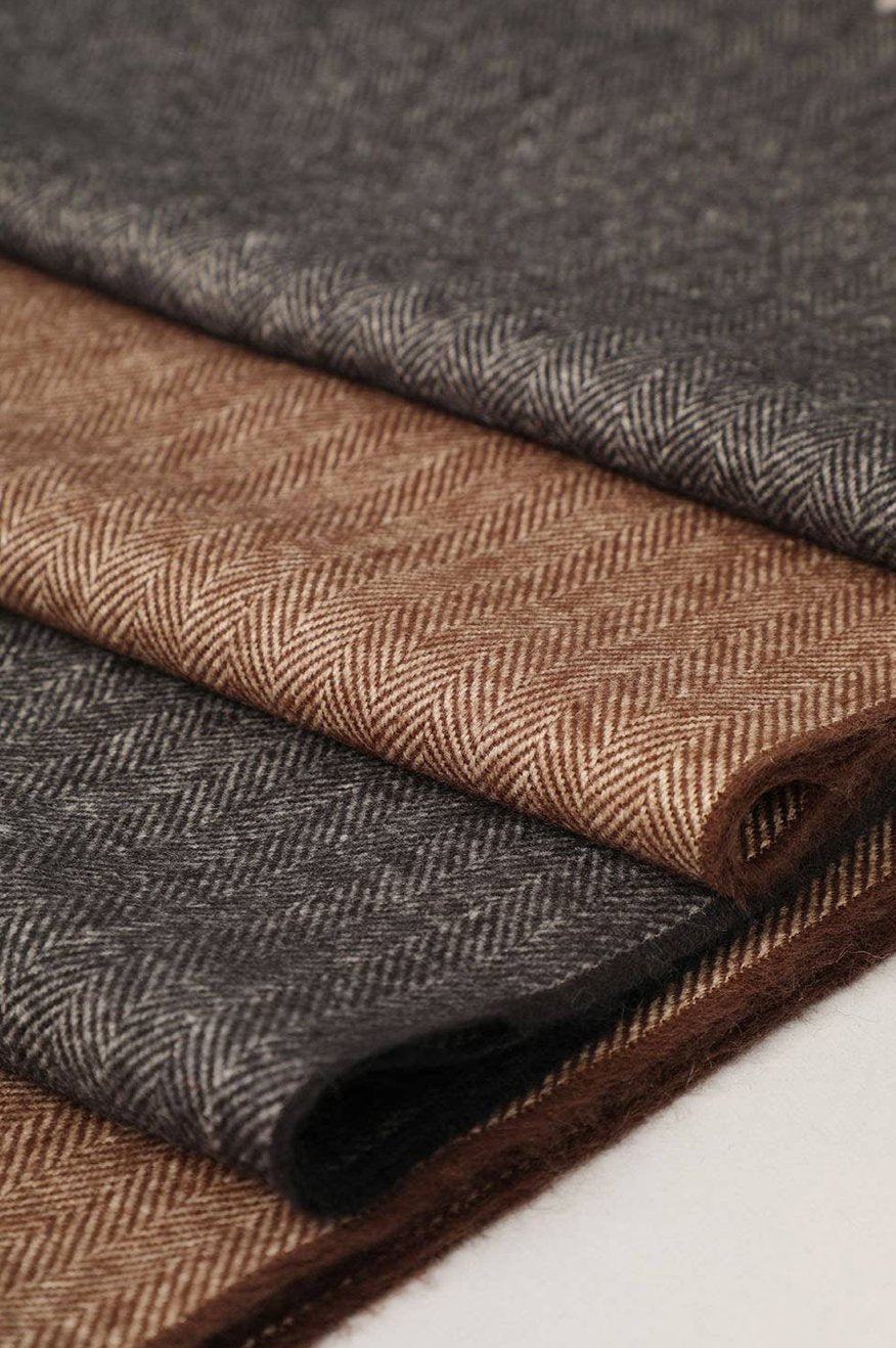 Pretty Little Patriot Herringbone Cashmere Feel Scarf — product category context