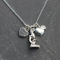 Princess Awesome & Boy Wonder Science Teacher Necklace — main product shot