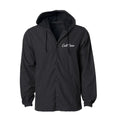 Cult Script Hooded Windbreaker Jacket - Black by Skates USA