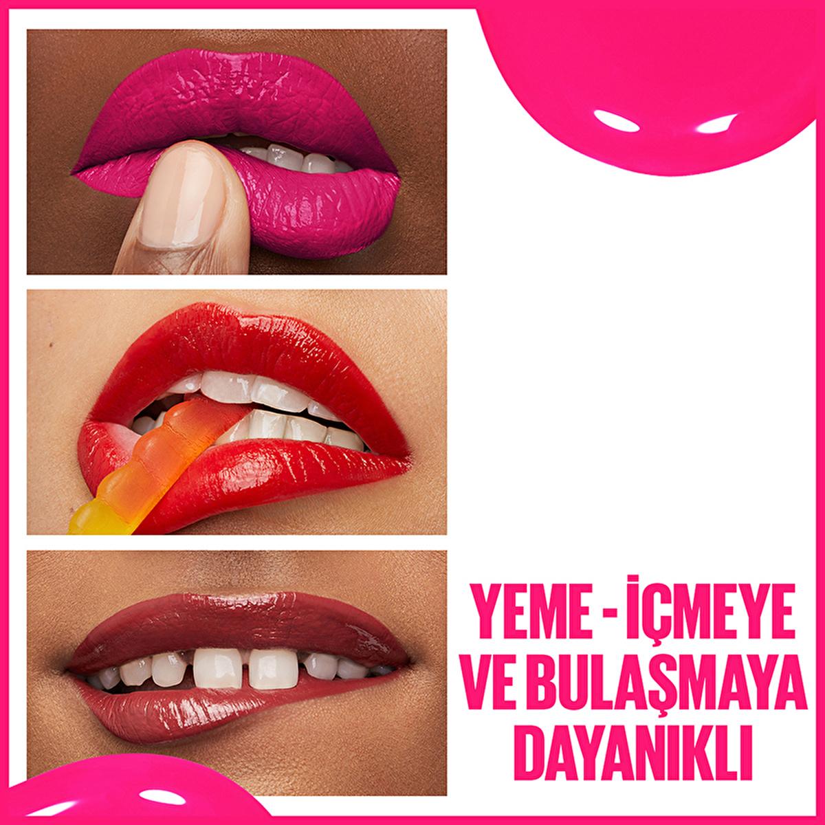 Maybelline New York Super Stay Vinyl Ink Liquid Lipstick - Long-Lasting, Smudge-Proof, High Gloss Finish - 145 Rogue