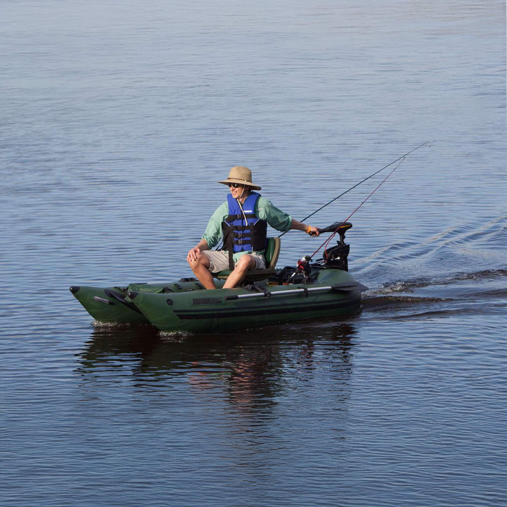 Sea Eagle 1-Person Frameless Pontoon Inflatable Fishing Boat, 9FT [285FPBK] (SAK93163) – SAKSBY WHOLESALE, view 14