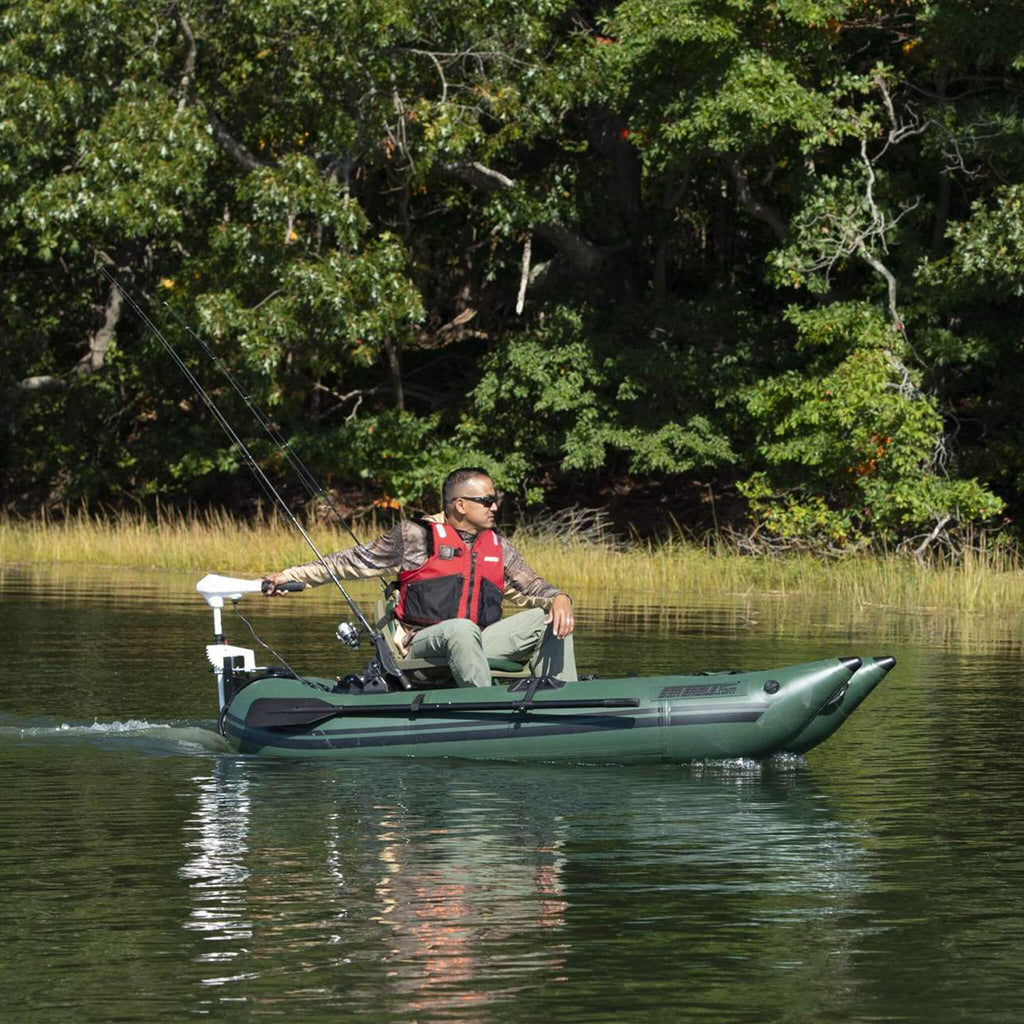 Sea Eagle 1-Person Frameless Pontoon Inflatable Fishing Boat, 9FT [285FPBK] (SAK93163) – SAKSBY WHOLESALE, view 4
