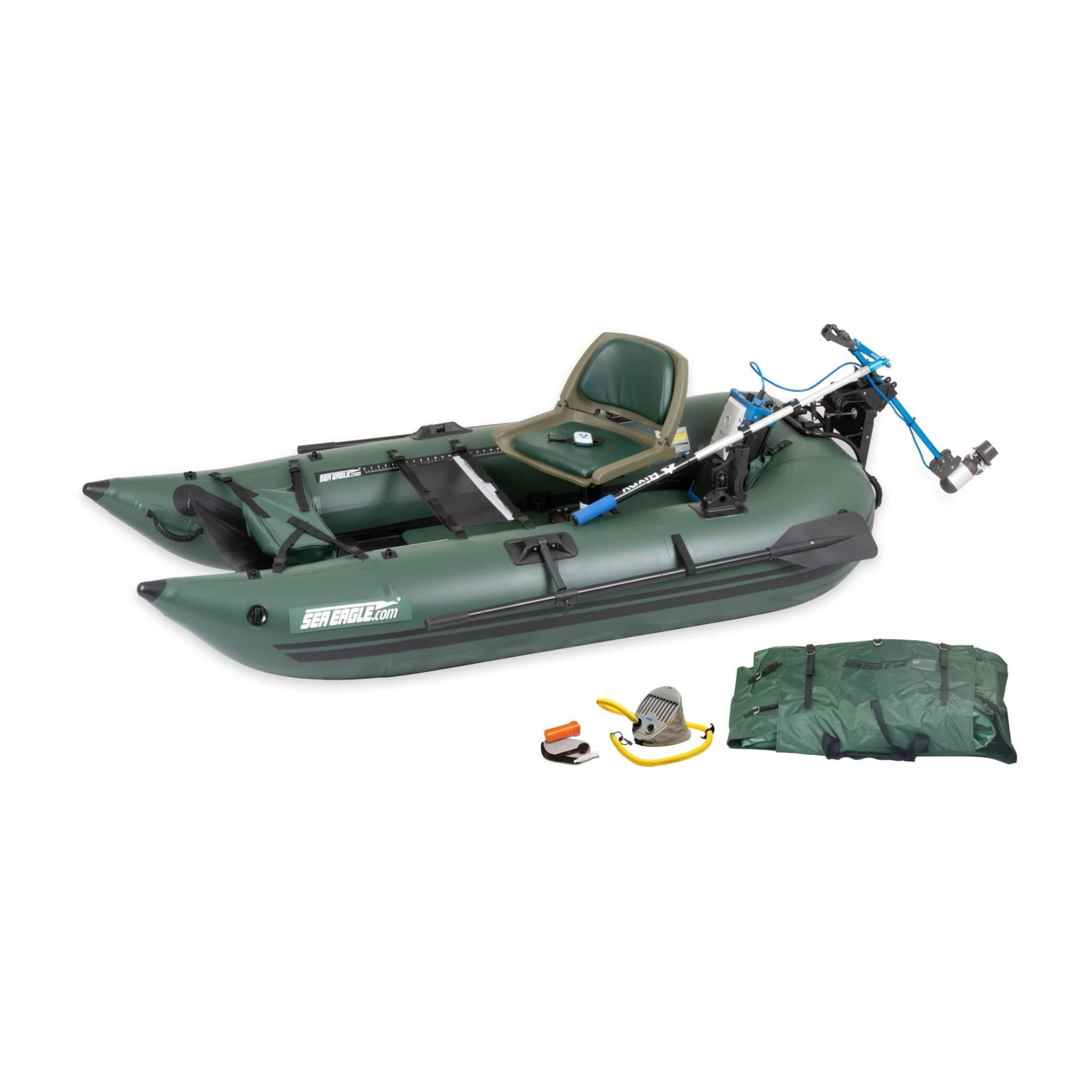 Sea Eagle 1-Person Frameless Pontoon Inflatable Fishing Boat, 9FT [285FPBK] (SAK93163) – SAKSBY WHOLESALE, view 10