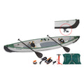 Sea Eagle 3-People TC16 High Pressure All Drop Stitch Inflatable Travel Canoe, 16FT [TC16K] (SAK43086) – SAKSBY WHOLESALE, vi