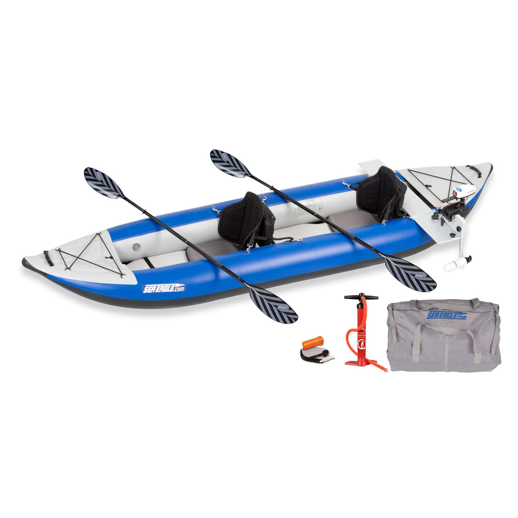Sea Eagle 380X Explorer 3-Person Inflatable Kayak With Large Removable Rear Center Skeg [380XK] (SAK97562) – SAKSBY WHOLESALE