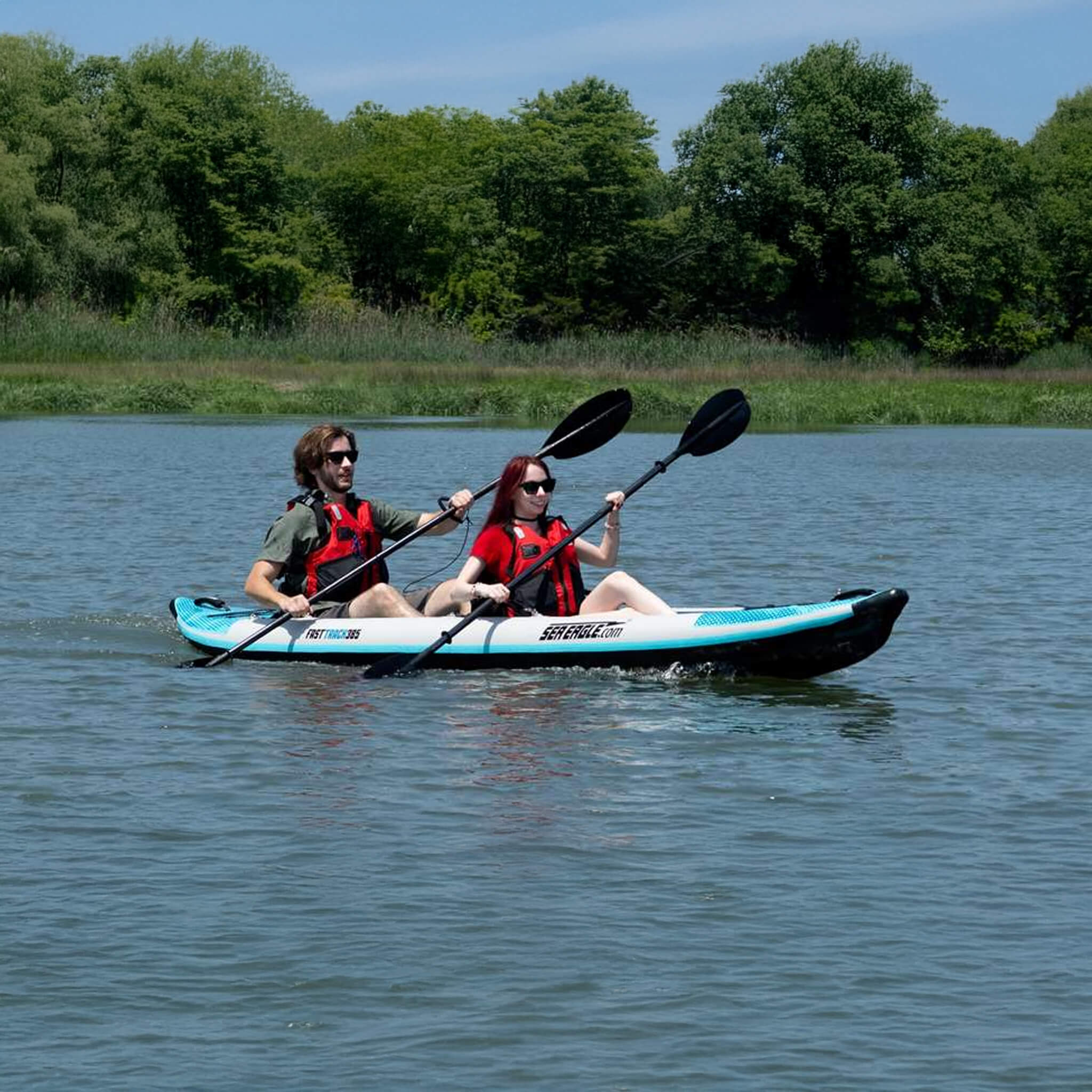 Sea Eagle 385FT FastTrack 12FT 2-Person V-Bottom Inflatable Kayak [385FTK] (SAK25086) – SAKSBY WHOLESALE, view 8