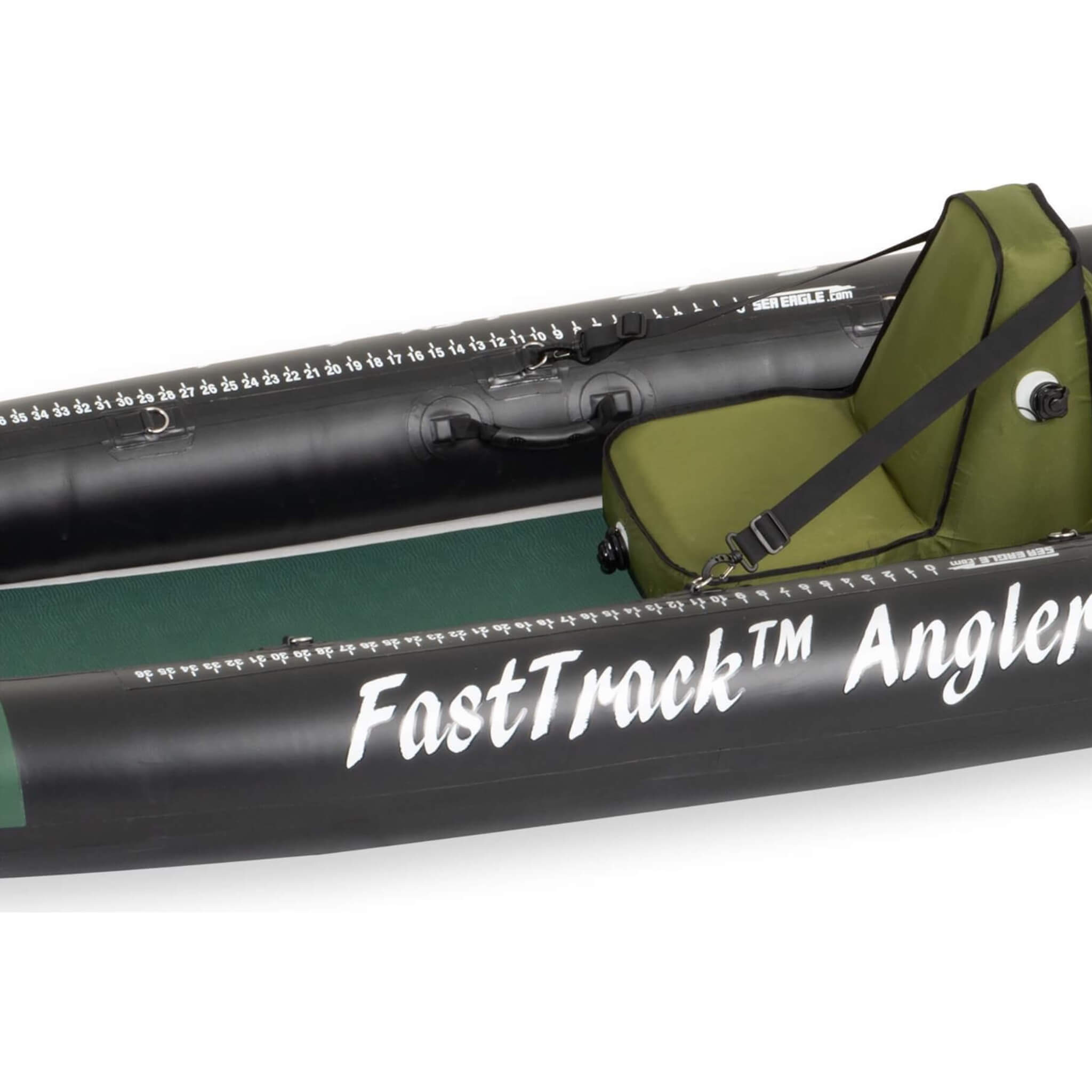 Sea Eagle 385FTA FastTrack 12FT 2- Persons Angler Inflatable Hunter Green Fishing Kayak [385FTAK] (SAK80139) – SAKSBY WHOLESA