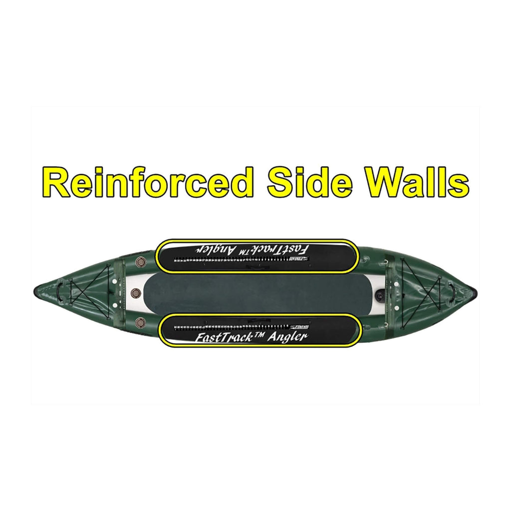 Sea Eagle 385FTA FastTrack 12FT 2- Persons Angler Inflatable Hunter Green Fishing Kayak [385FTAK] (SAK80139) – SAKSBY WHOLESA