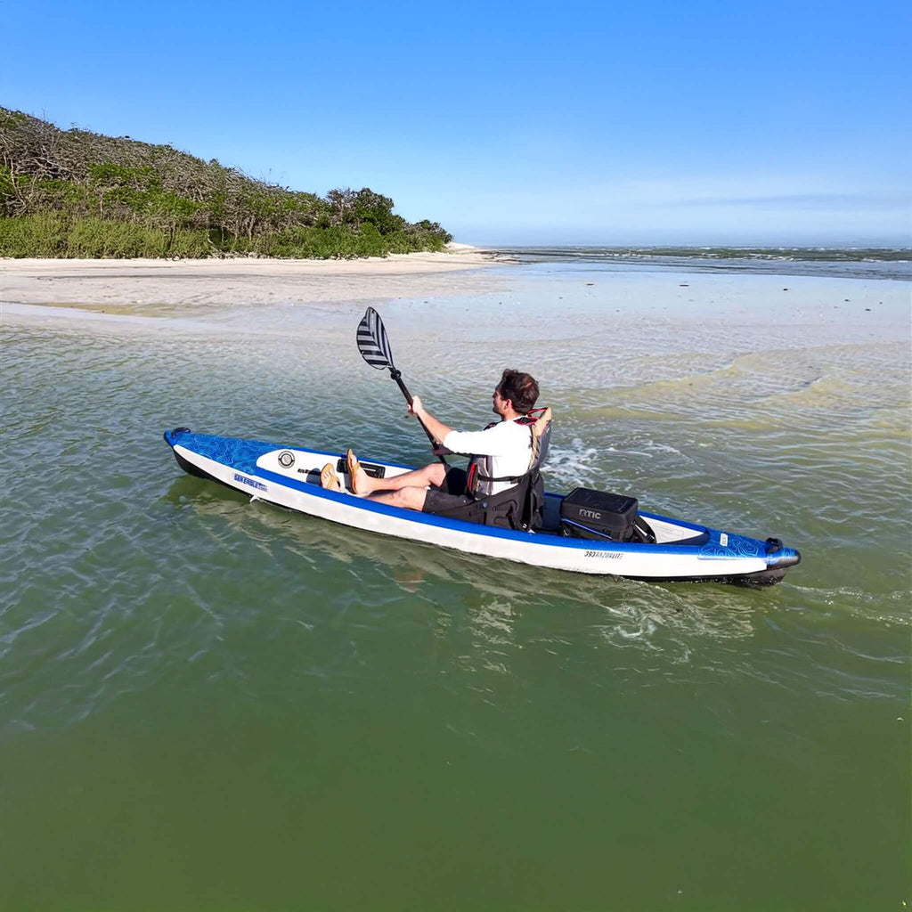 Sea Eagle 393RL RazorLite 1-Person Inflatable Lightweight Kayak With Adjustable Footrests [393RLK] (SAK13961) – SAKSBY WHOLES