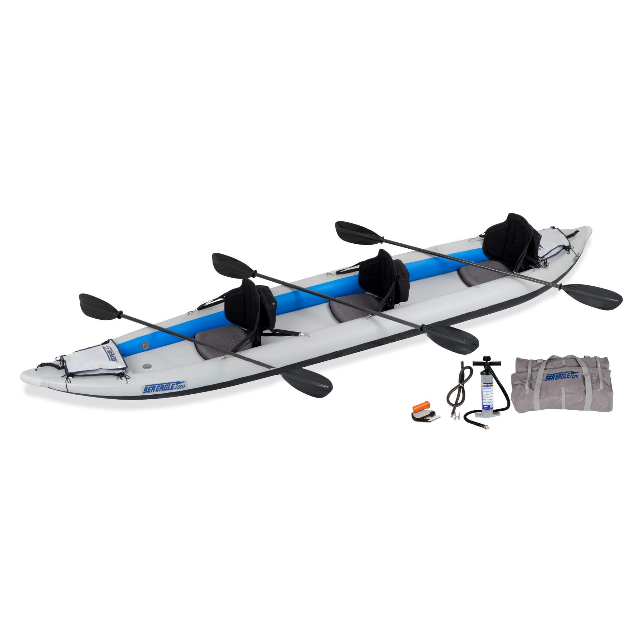 Sea Eagle 465FT FastTrack 15FT 3-Person UltraLight Weight Inflatable Kayak [465FTK] (SAK96507) – SAKSBY WHOLESALE, view 15