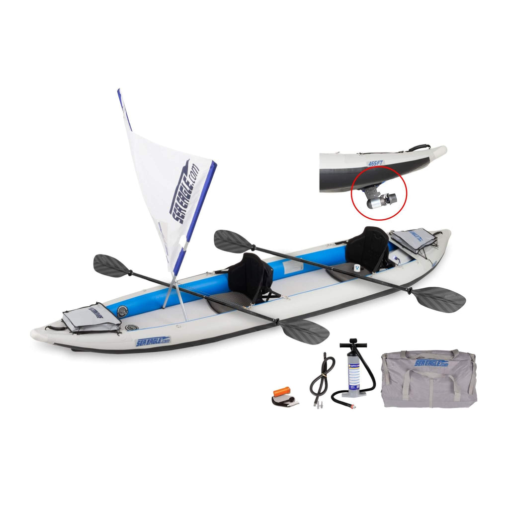 Sea Eagle 465FT FastTrack 15FT 3-Person UltraLight Weight Inflatable Kayak [465FTK] (SAK96507) – SAKSBY WHOLESALE, view 16