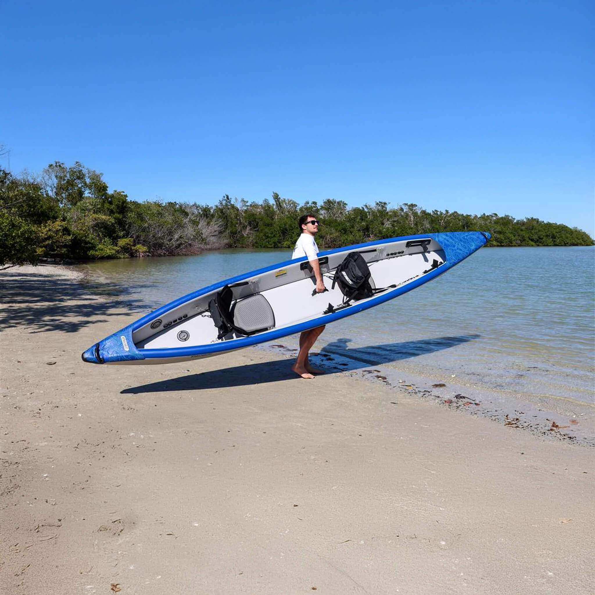 Sea Eagle 473RL RazorLite 2-Person Inflatable Kayak With Adjustable Footrests [473RLK] (SAK98601) – SAKSBY WHOLESALE, view 5