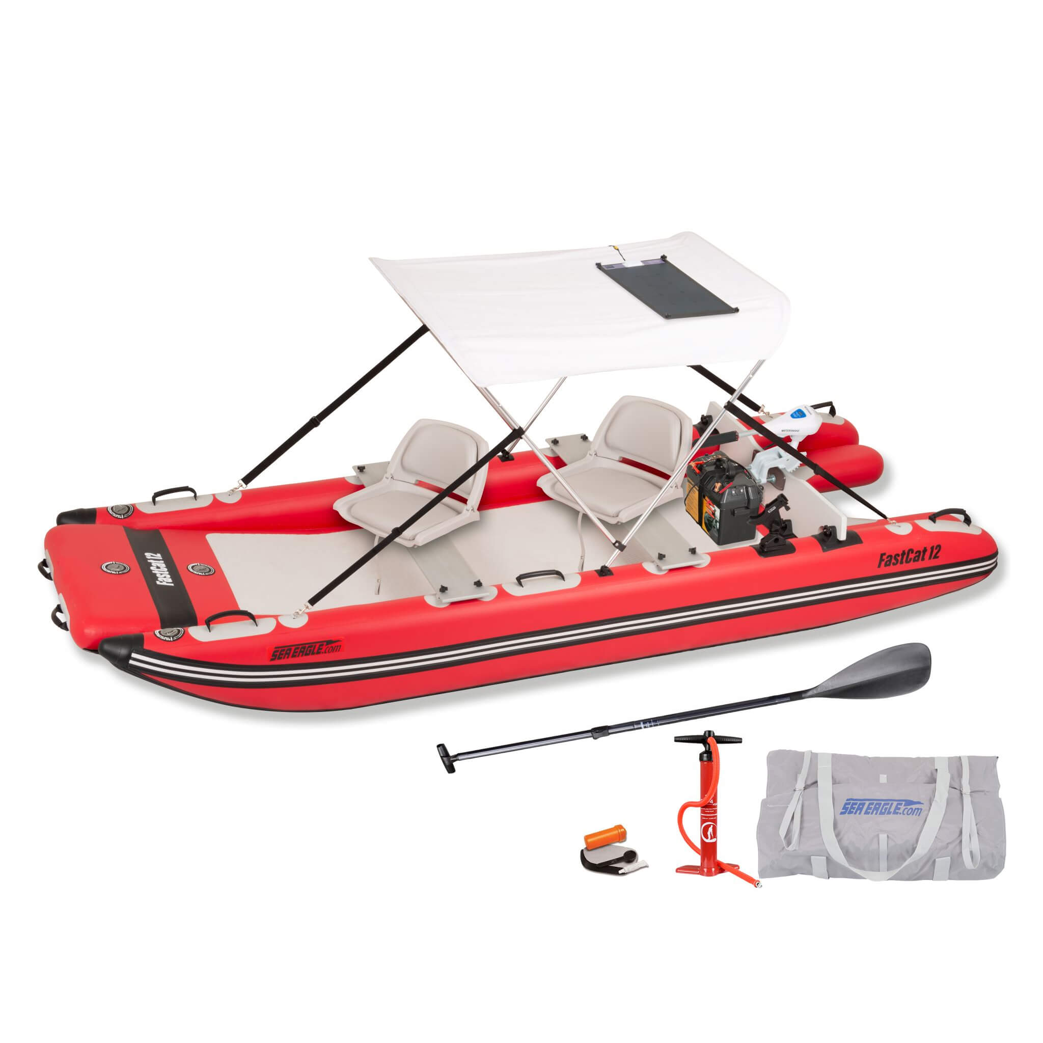 Sea Eagle Boats FastCat12™ Catamaran Inflatable Boat, 13FT [FASTCAT12K] (SAK29684) – SAKSBY WHOLESALE, view 13