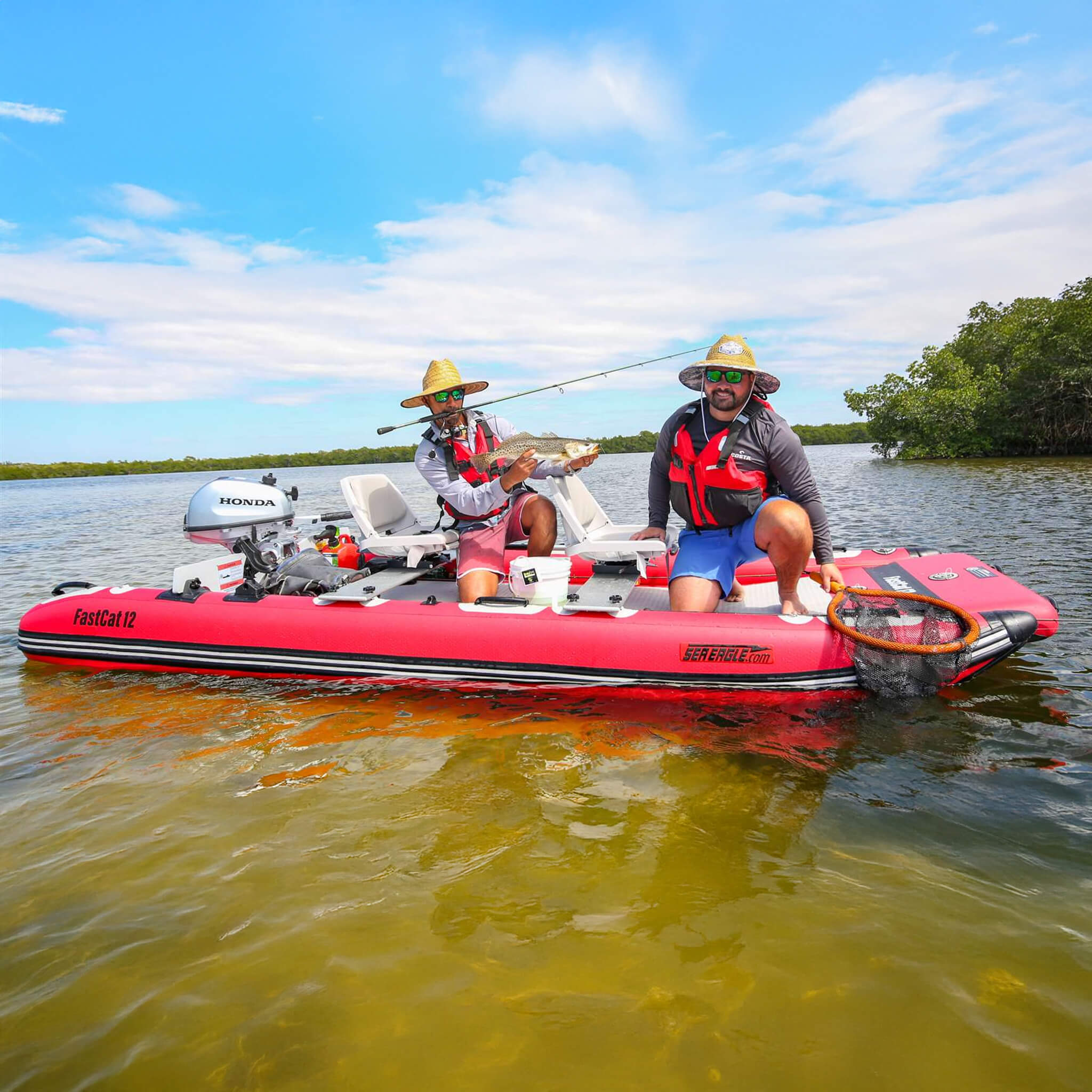 Sea Eagle Boats FastCat12™ Catamaran Inflatable Boat, 13FT [FASTCAT12K] (SAK29684) – SAKSBY WHOLESALE, view 8