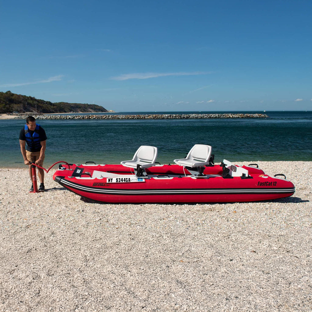 Sea Eagle Boats FastCat12™ Catamaran Inflatable Boat, 13FT [FASTCAT12K] (SAK29684) – SAKSBY WHOLESALE, view 7