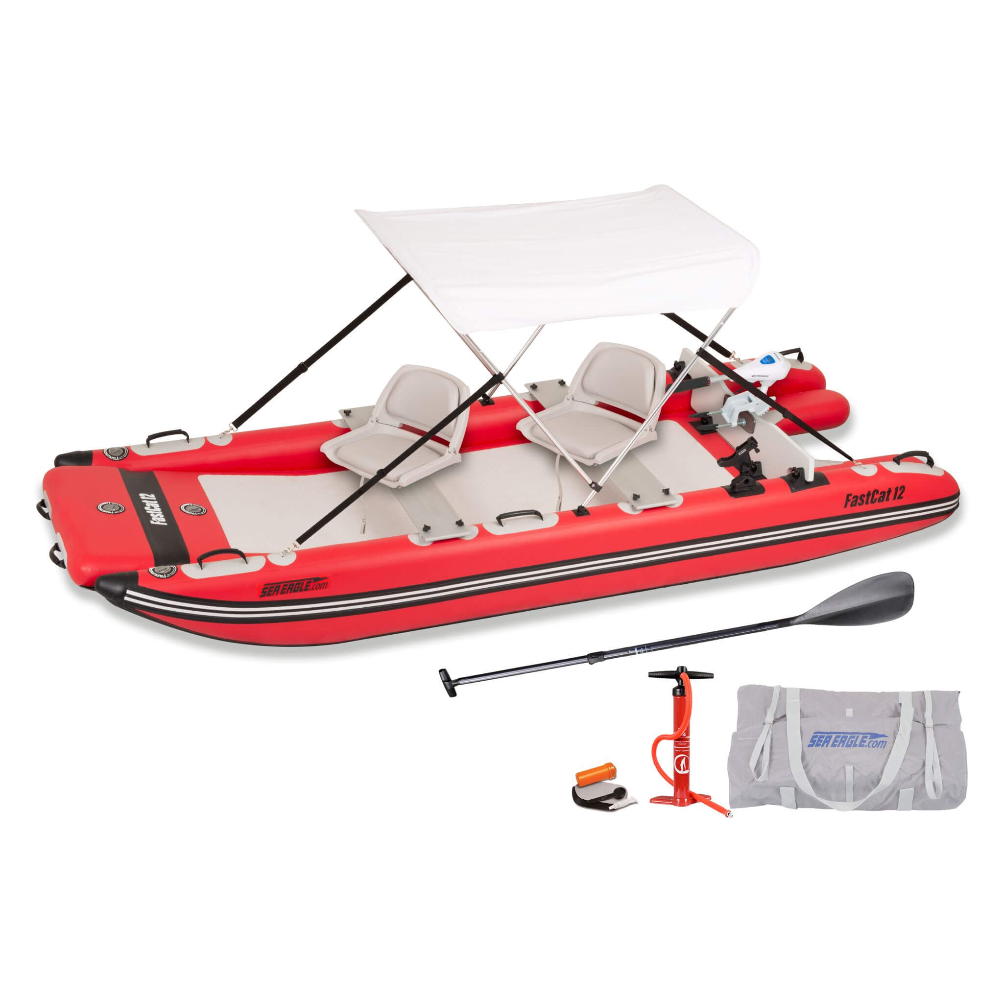 Sea Eagle Boats FastCat12™ Catamaran Inflatable Boat, 13FT [FASTCAT12K] (SAK29684) – SAKSBY WHOLESALE, view 12