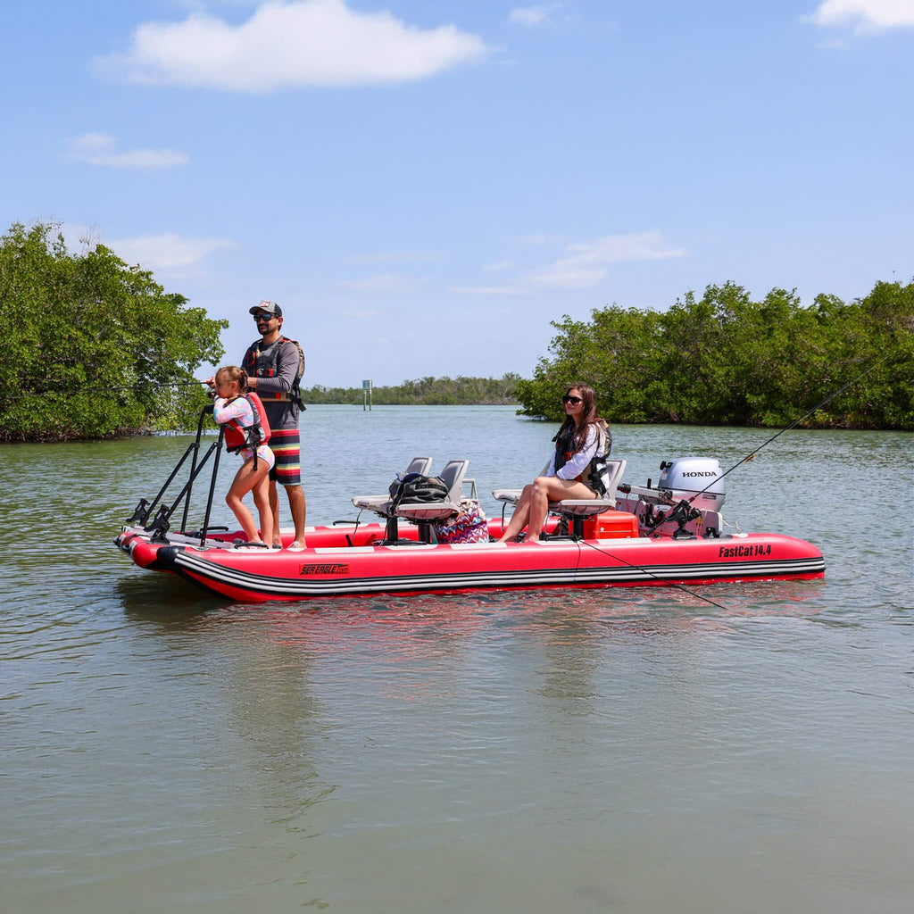 Sea Eagle Boats FastCat14™ Catamaran Inflatable Boat, 14FT [FASTCAT14K] (SAK43210) – SAKSBY WHOLESALE, view 5