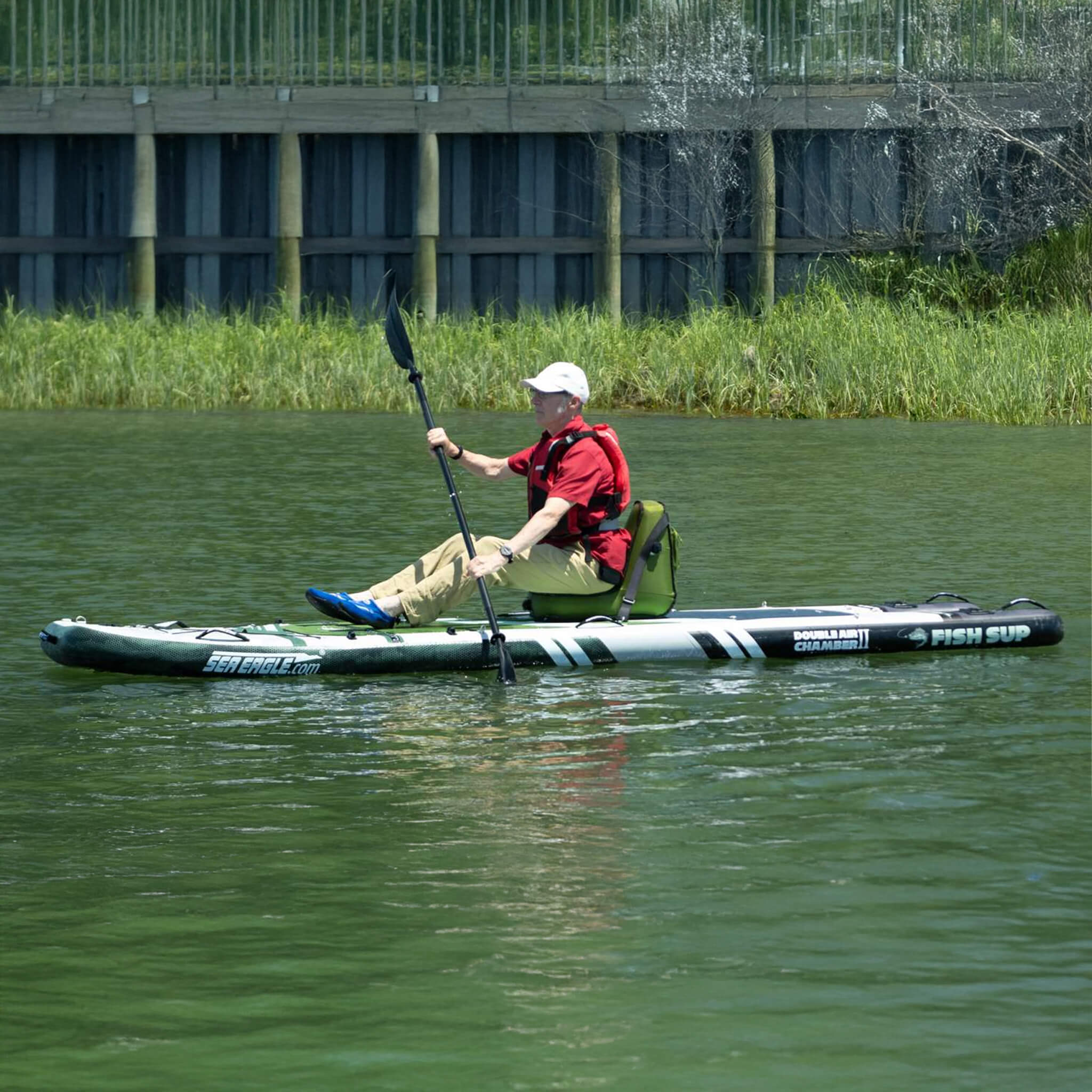 Sea Eagle FS1210 FishSUP 1-Person Inflatable Fishing Stand-Up Paddleboard [FS1210K] (SAK79218) – SAKSBY WHOLESALE, view 7