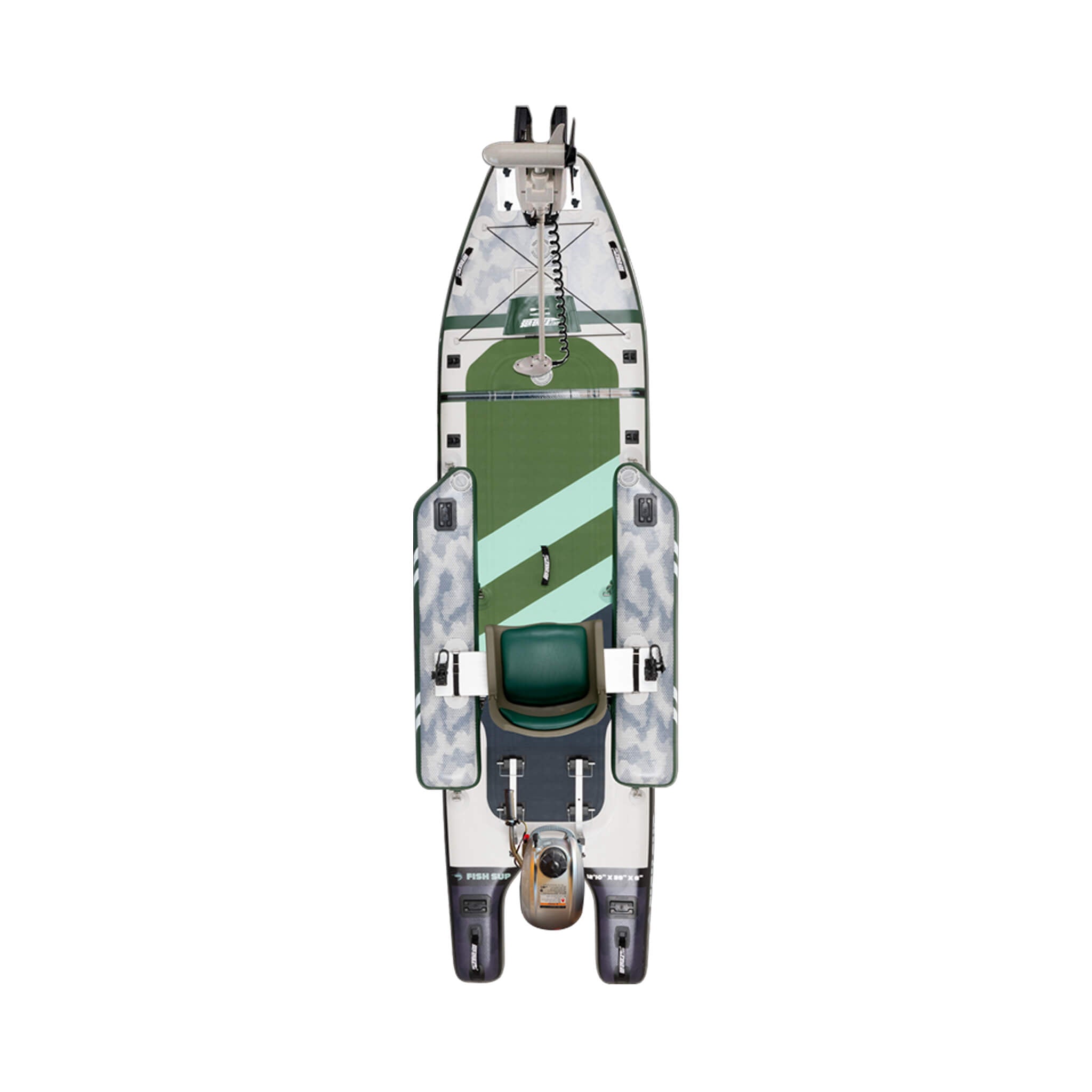 Sea Eagle FS1210 FishSUP 1-Person Inflatable Fishing Stand-Up Paddleboard [FS1210K] (SAK79218) – SAKSBY WHOLESALE
