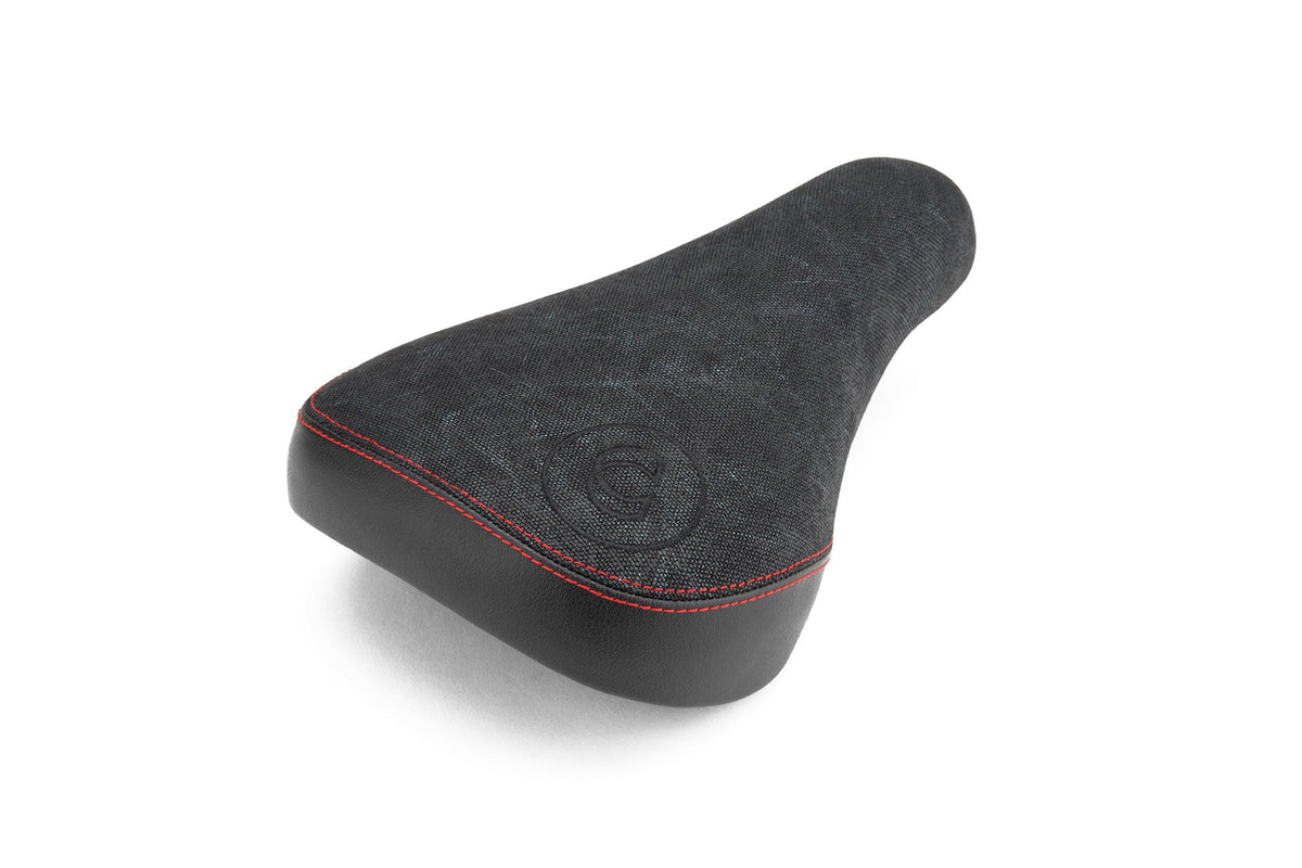 Cinema BMX Waxed Canvas Stealth Seat - Black by Skates USA