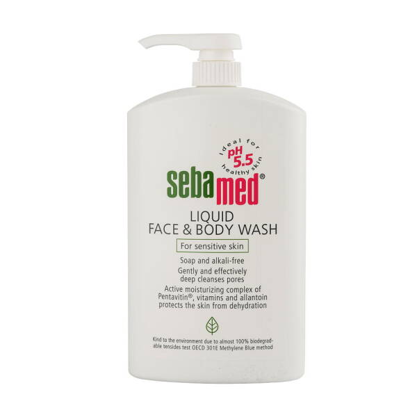 Sebamed Liquid Face & Body Wash - 1000 ml