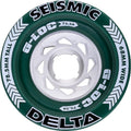 Seismic Delta 78.5x68mm 75.5a G-LOC Wheels - Green (Set of 4) by Skates USA