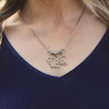 Princess Awesome & Boy Wonder Molecules Necklace — main product shot