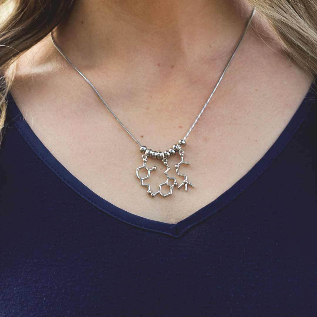 Princess Awesome & Boy Wonder Molecules Necklace — main product shot