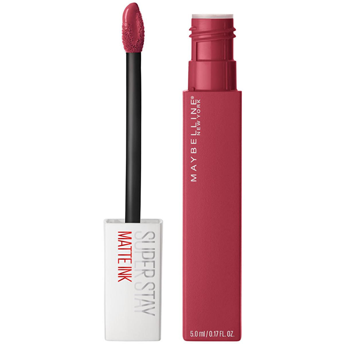Maybelline Super Stay Matte Ink Unnude: 16-Hour Liquid Matte Lipstick - Transfer-Proof, Non-Drying Nude Lip Color