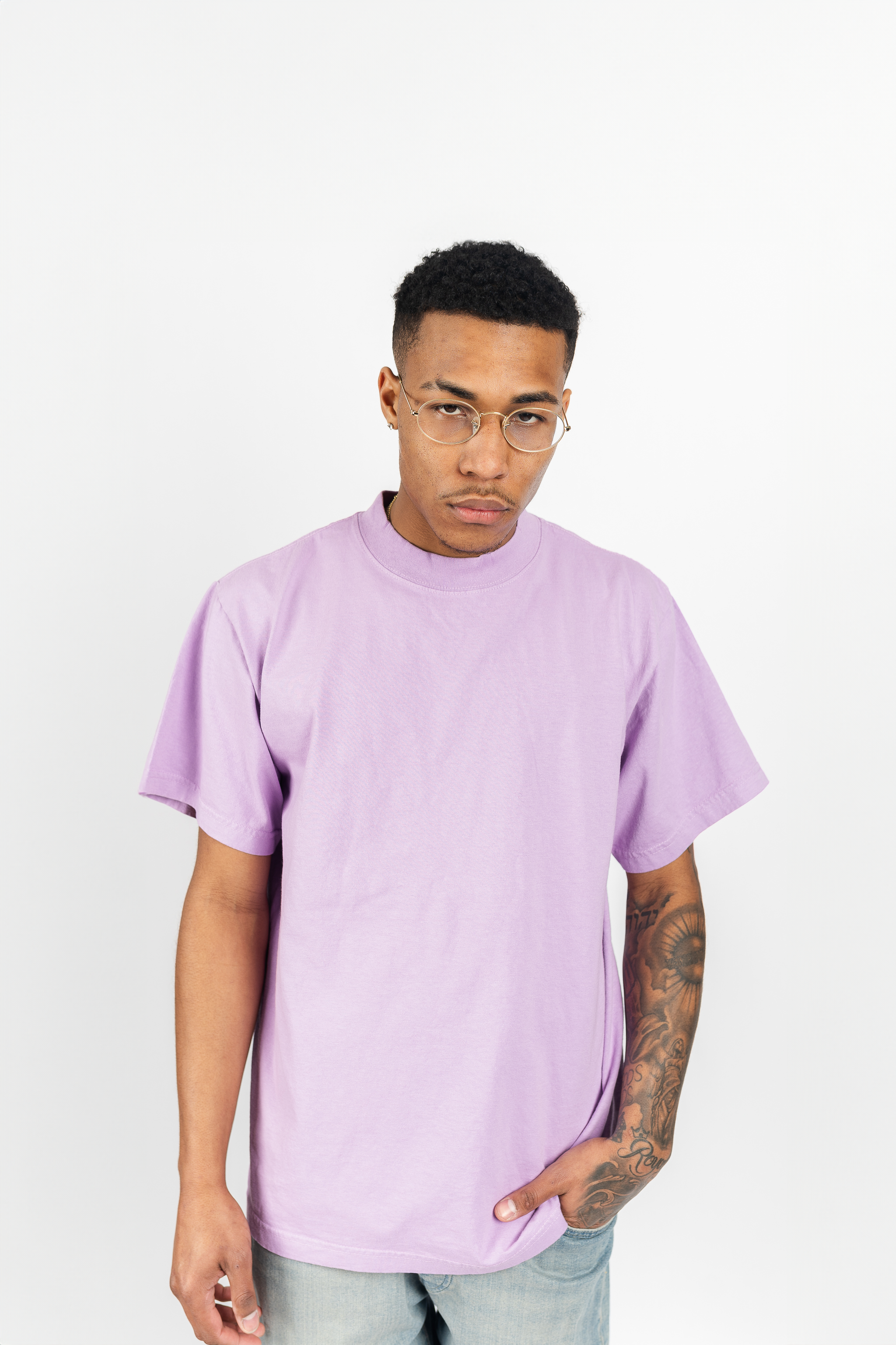 Superline Garment Dye Max Heavyweight Shirt — fabric or material detail
