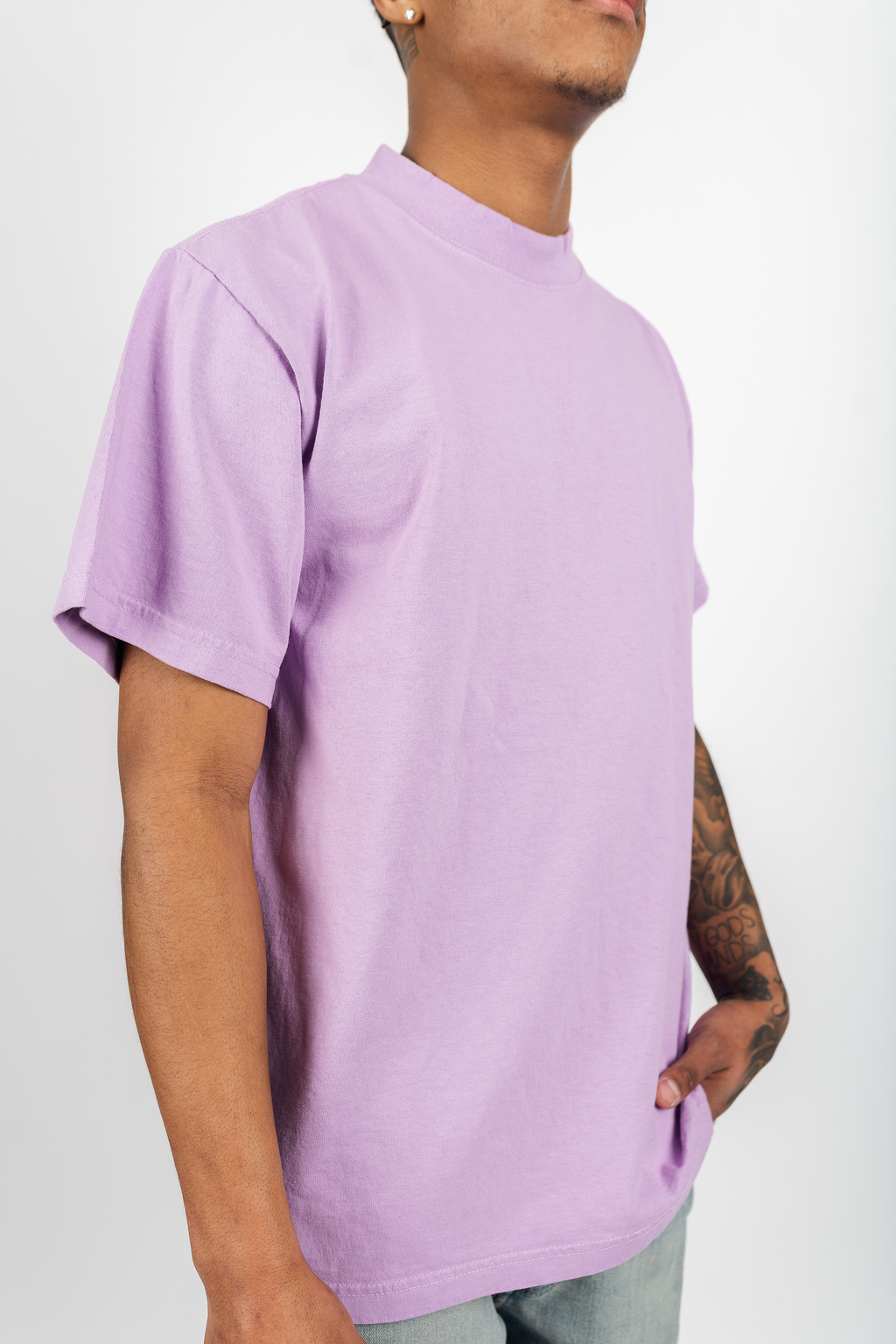 Superline Garment Dye Max Heavyweight Shirt — comparison shot