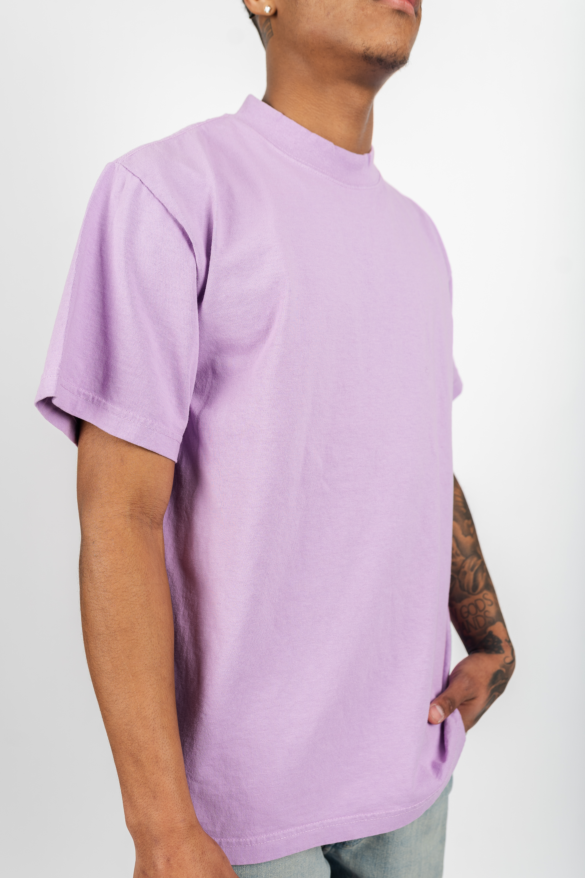 Superline Garment Dye Max Heavyweight Shirt — comparison shot