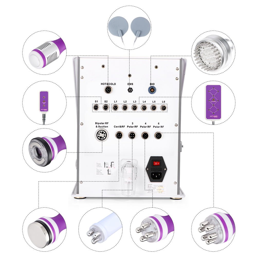 Shape Tactics 10-in-1 Ultrasonic 40K Cavitation RF Vacuum System – Cavitation Machines, view 8