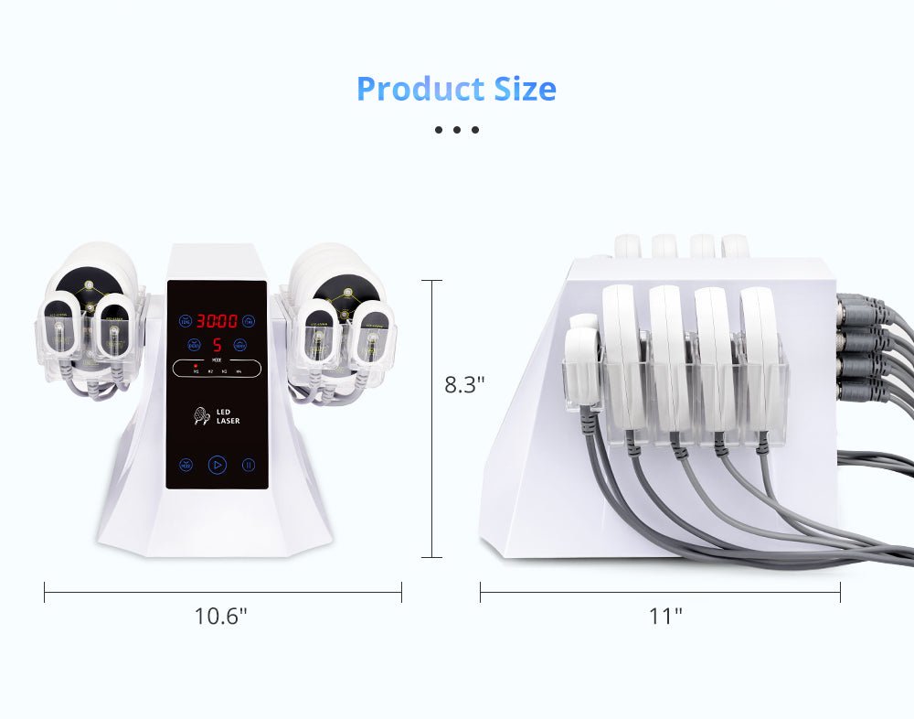 Shape Tactics 12-Pad LED Laser System with 160mW Power – Cavitation Machines, view 7
